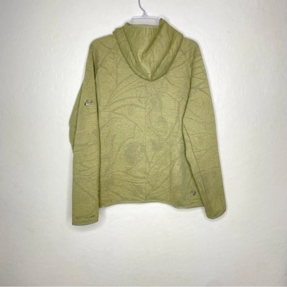 Nike Therma-FIT ADV Tech Pak Men’s Olive Green Pullover Hoodie Nwt Size M